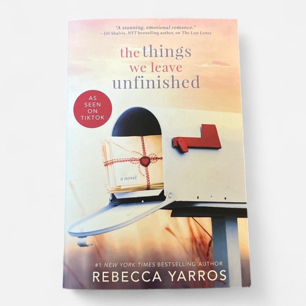 The Things We Leave Unfinished Book